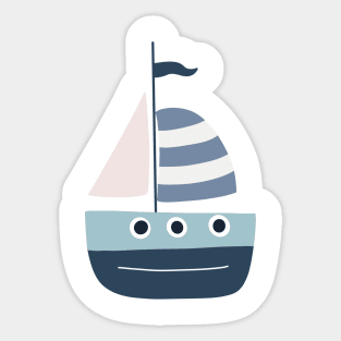 Sailing time Sticker